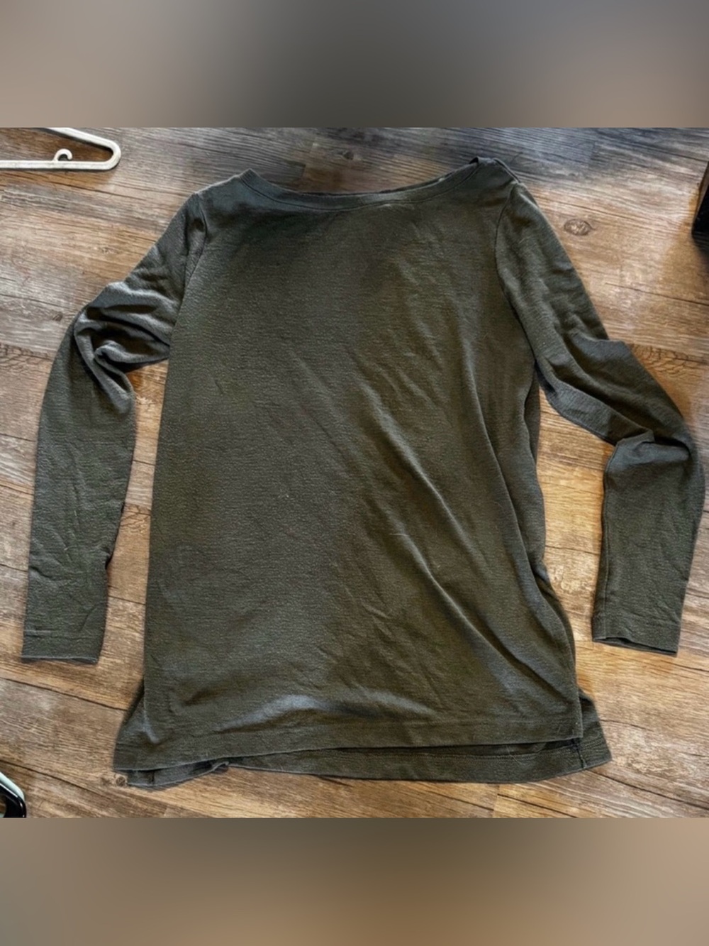 Banana Republic green long sleeve top size XS